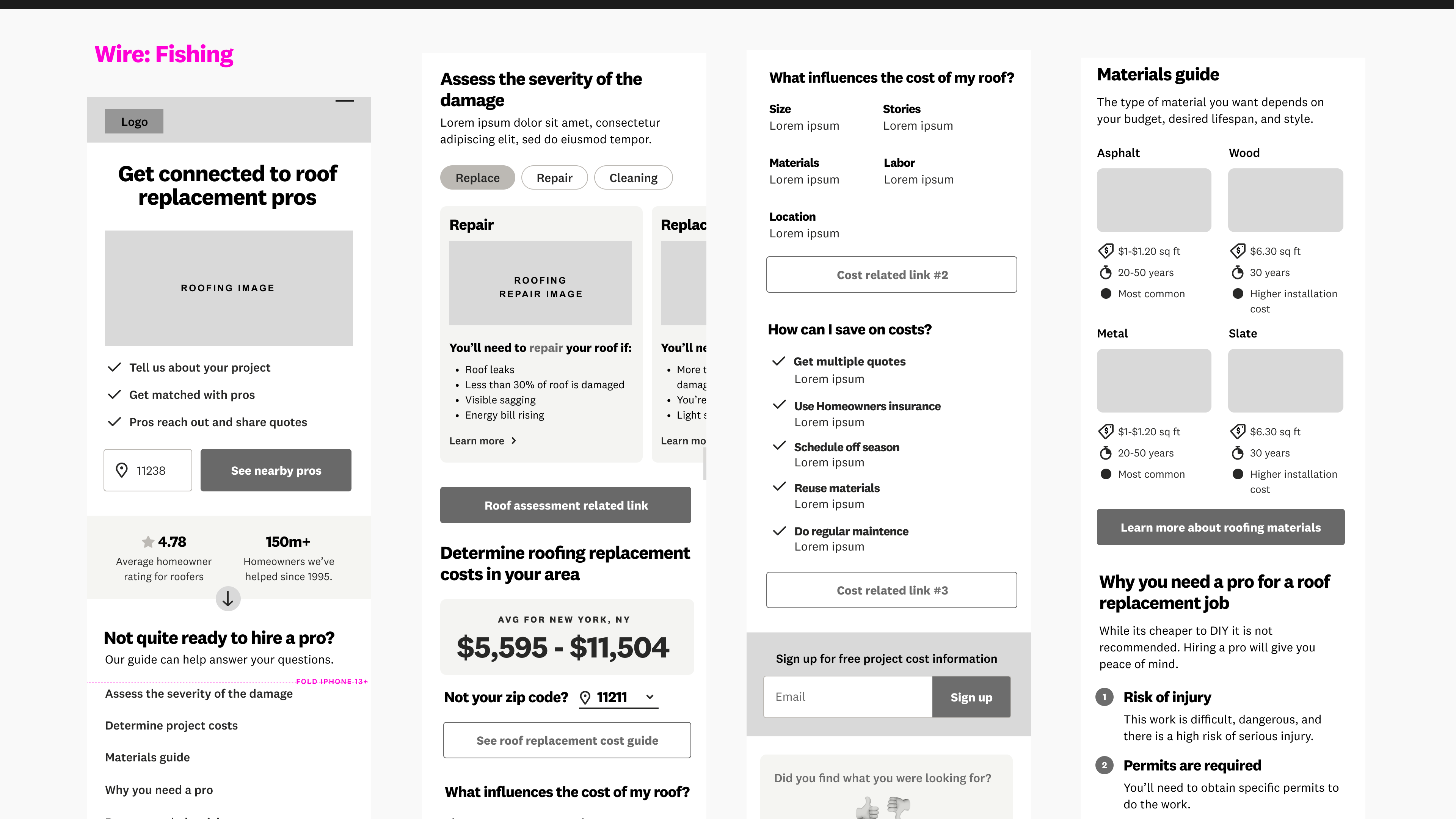 New concept wireframe 2